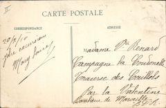 CPA Sassenage Entree des Cuves 