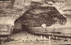 CPA Etretat Le Trou a l'homme 