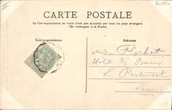 CPA Morbihan Quiberon Cote Sauvage Arche de la Grotte de Port Baca
