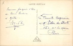 CPA Reims Vue generale et le Palais de Justice 