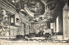 CPA Rennes Palais de Justice salle de l'ancien parlement de Bretagne 