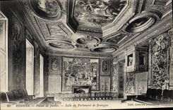 CPA Rennes Palais de Justice salle du Parlement de Bretagne 