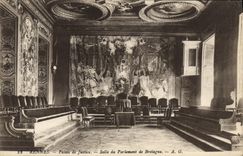 CPA Rennes Palais de Justice salle du Parlement de Bretagne 