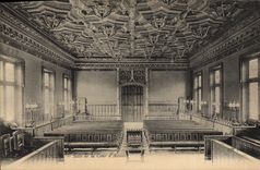 CPA Rouen salle de la cour d'Assises 