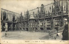 CPA Rouen le Palais de Justice 