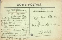 CPA Militaria Verdun Rue Mazel 