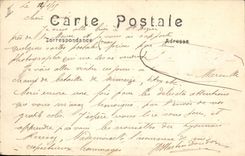CPA Militaria Bataille de la Marne 6 au 12 sep 1914 villiers au vent souterrain ou sejourna le kronp