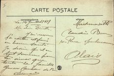 CPA Militaria Verdun Faubourg de Belleville apres le bombardement 