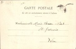 CPA Folklore Auvergne vieux Berger 