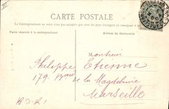 CPA Folklore Bourree Auvergnate 