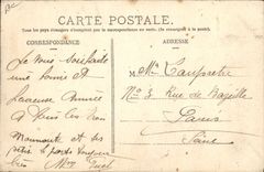 CPA Folklore Paysans d'Auvergne Cheval Enfants