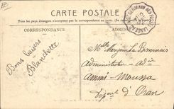 CPA Folklore Auvergne Troupeaux descendant de la Montagne 