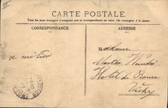 CPA Folklore Bonjour d'Auvergne 