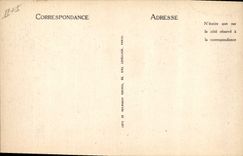 CPA Folklore Types d'Auvergne la Bourree 