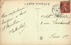 CPA Folklore En Auvergne la Bourree lo Tournichaire 