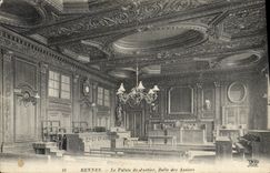 CPA Rennes le Palais de Justice Salle des Assises 