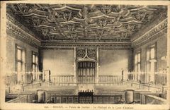 CPA Rouen Palais de Justice Le plafond de la cour d'Assises 