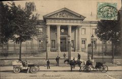 CPA Reims le palais de justice Automobile