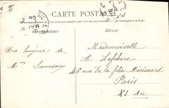 CPA Rennes Palais de justice salle des Pas Perdus 