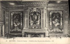 CPA Rennes Palais de justice Gobelins dans la premiere chambre 
