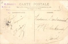 CPA Rouen la cour du Palais de justice 