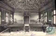 CPA Rouen salle de la cour d'Assises 