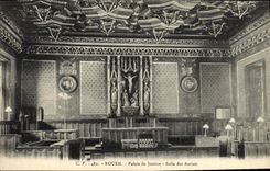 CPA Rouen le Palais de Justice salle des Assises 