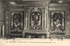 CPA Rennes Palais de Justice Gobelins dans la premiere chambre 