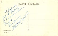 CPA Strasbourg le Palais de justice et l'eglise St Pierre le jeune 