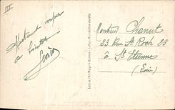 CPA Folklore Les Scenes villageoises une Bourree a buit anciens costume du Velay 