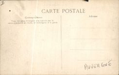 CPA Folklore L'Auvergne Pittoresque une noce Auvergnate 