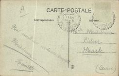 CPA Folklore L'Auvergne Pittoresque une noce Auvergnate Mariage