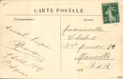 CPA Folklore le berger du village la Bourree du Velay 