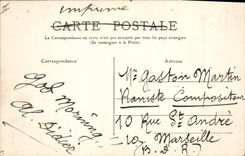 CPA Folklore La Bourree d'Auvergne 