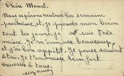 CPA Folklore Une Paysanne du Cantal 