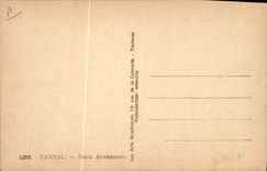 CPA Folklore Cantal Deux Auvergnats 