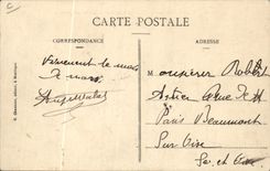 CPA Folklore En Bourbonnais Le labourage 