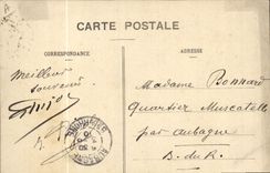 CPA Folklore Une Paysanne a Cheval 