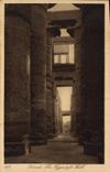CPA Egypt Egypte Karnak The Hypostyle Hall 