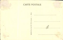 CPA Egypt Egypte Art Egyptien Le Scribe Statue Peinte Musee du Louvre 