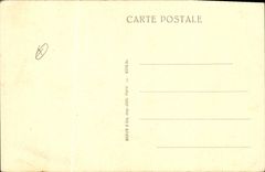 CPA Egypt Egypte Scluptures egyptiennes Paris Louvre vue de face 