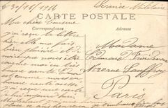 CPA Militaria La grande guerre 1914 creil bombarde le pont de Bateaux