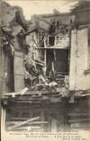 CPA Militaria Guerre Europeenne 1914 le crime de reims Un premier etage Rue des Elus  