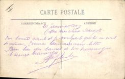 CPA Militaria Guerre Europeenne 1914 le crime de reims Un premier etage Rue des Elus
