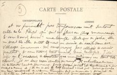 CPA Militaria La guerre en Lorraine en 1914 Gerbeviller bombarde par les Allemands l'eglise