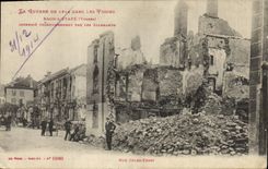 CPA Militaria La guerre de 1914 dans les Yosges Raon l'Etape 