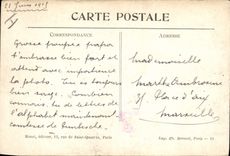 CPA Militaria Guerre 1914 15 Marquivillers l'eglise