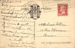 CPA Militaria Ypres beffroi cote Est