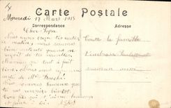 CPA Militaria Bataille de la Marne 6 au 14 Septembre 1914 Marne Rue du Coton