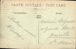 CPA Militaria Lille Rue Faidherhe la Bourse et le Theatre